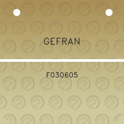 gefran-f030605