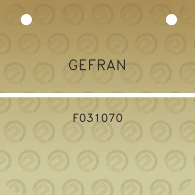 gefran-f031070