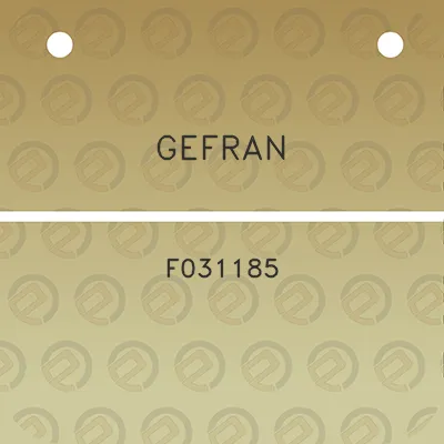 gefran-f031185