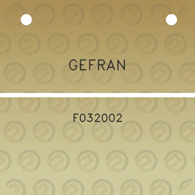 gefran-f032002