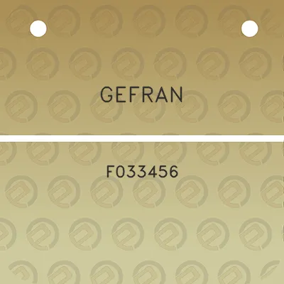 gefran-f033456