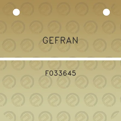 gefran-f033645