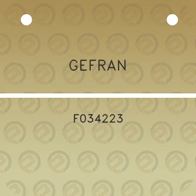 gefran-f034223