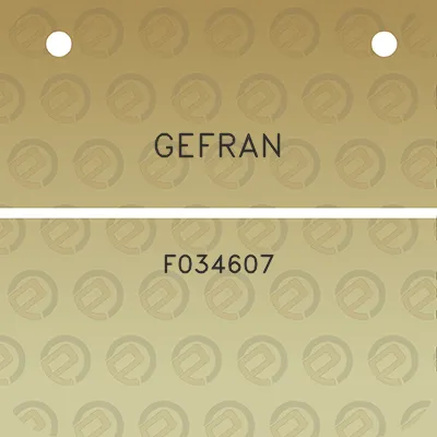 gefran-f034607