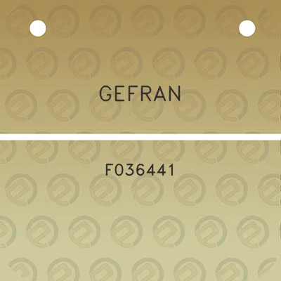 gefran-f036441