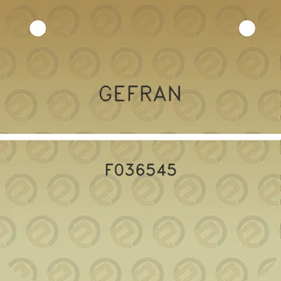 gefran-f036545