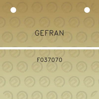 gefran-f037070