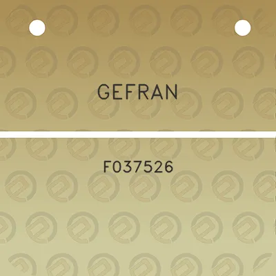 gefran-f037526