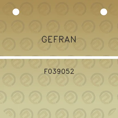 gefran-f039052