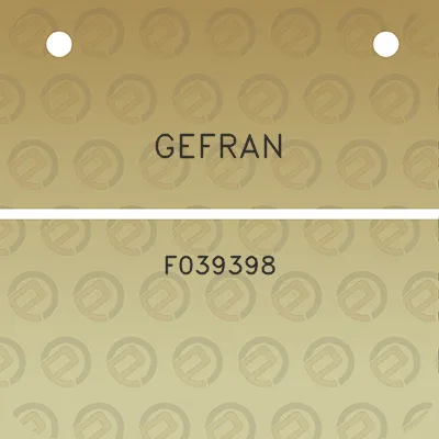 gefran-f039398