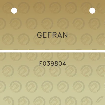 gefran-f039804