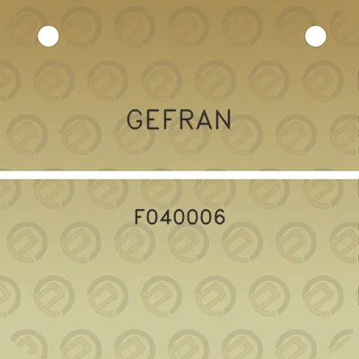 gefran-f040006