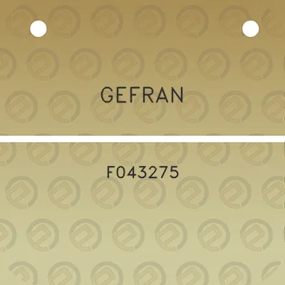 gefran-f043275