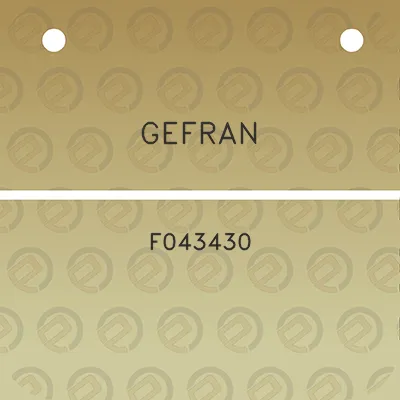 gefran-f043430