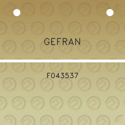 gefran-f043537