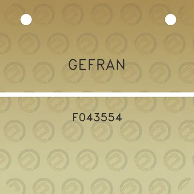 gefran-f043554