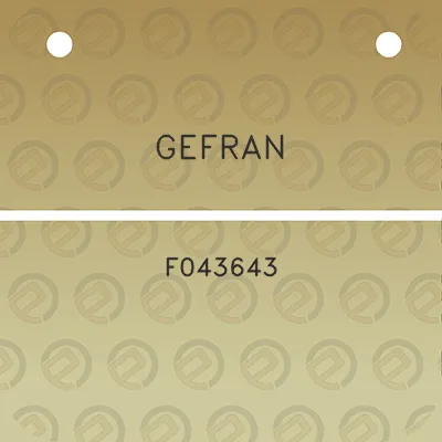 gefran-f043643