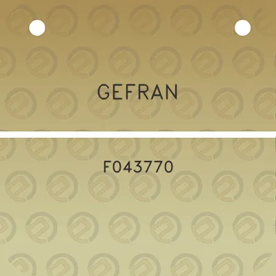 gefran-f043770