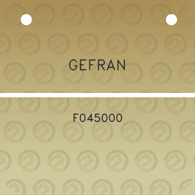 gefran-f045000