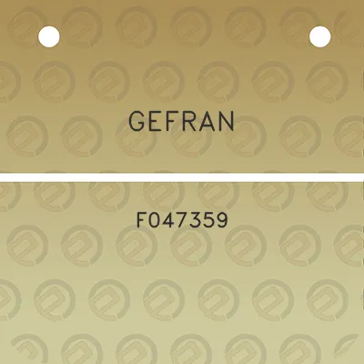 gefran-f047359