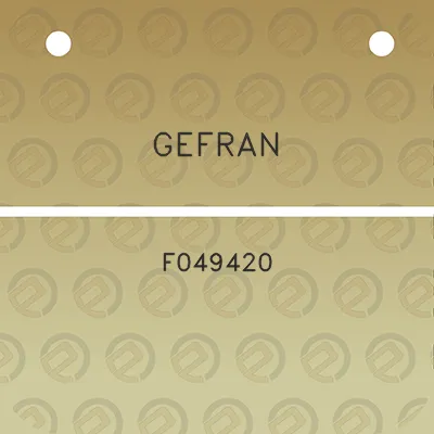 gefran-f049420