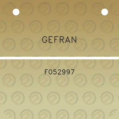 gefran-f052997