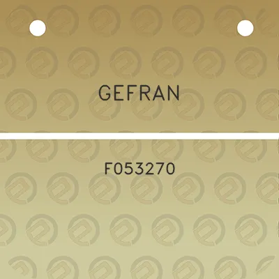 gefran-f053270