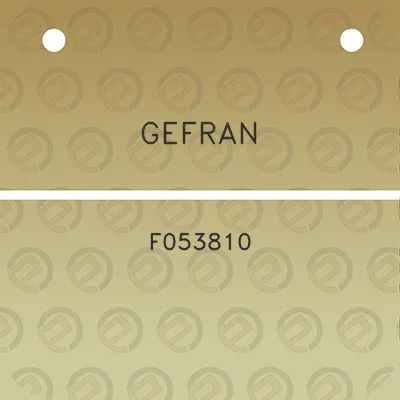 gefran-f053810