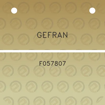 gefran-f057807