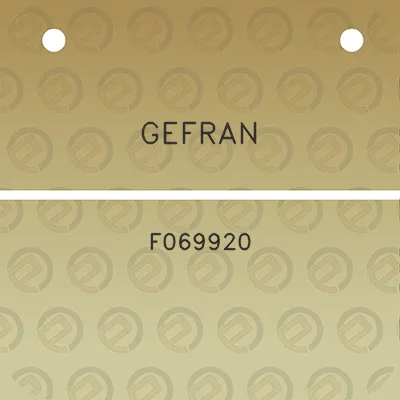 gefran-f069920