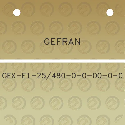 gefran-gfx-e1-25480-0-0-00-0-0