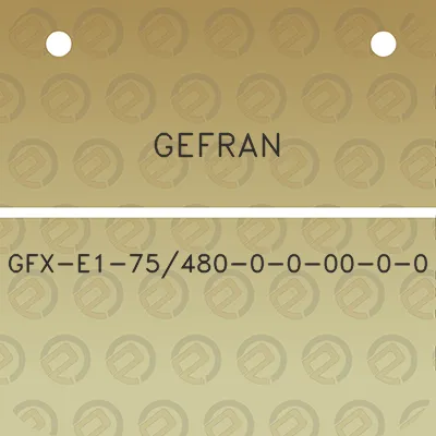 gefran-gfx-e1-75480-0-0-00-0-0