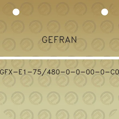 gefran-gfx-e1-75480-0-0-00-0-c0