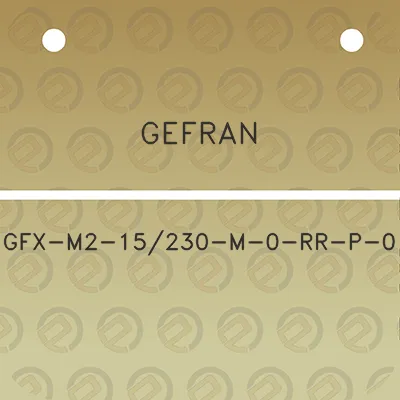 gefran-gfx-m2-15230-m-0-rr-p-0