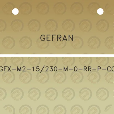 gefran-gfx-m2-15230-m-0-rr-p-c0