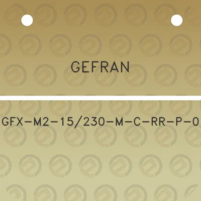 gefran-gfx-m2-15230-m-c-rr-p-0