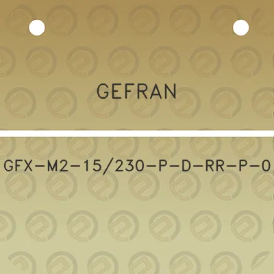 gefran-gfx-m2-15230-p-d-rr-p-0