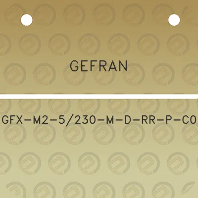 gefran-gfx-m2-5230-m-d-rr-p-c0