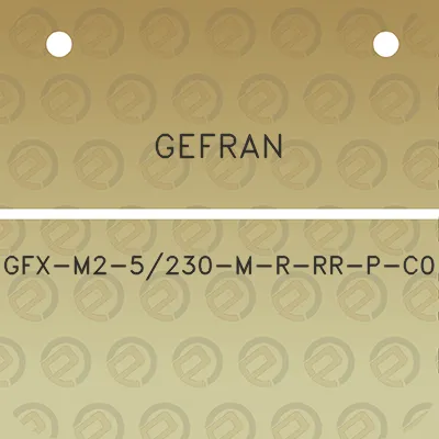 gefran-gfx-m2-5230-m-r-rr-p-c0