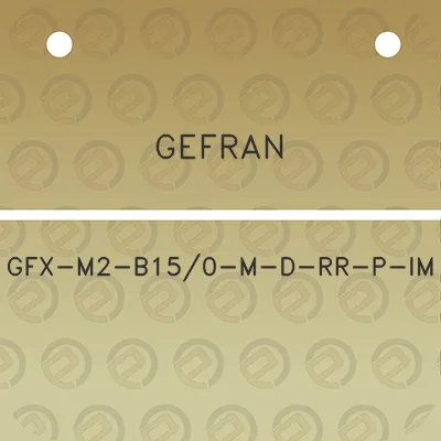 gefran-gfx-m2-b150-m-d-rr-p-im