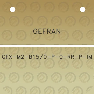 gefran-gfx-m2-b150-p-0-rr-p-im