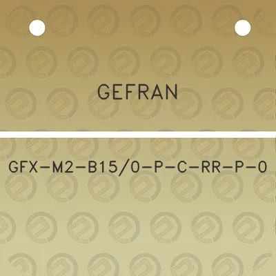 gefran-gfx-m2-b150-p-c-rr-p-0