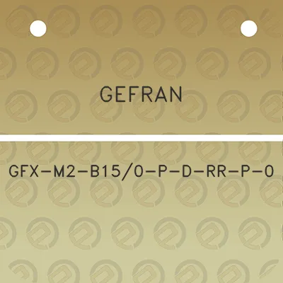 gefran-gfx-m2-b150-p-d-rr-p-0