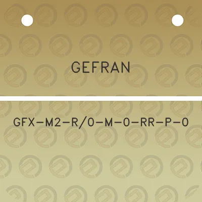 gefran-gfx-m2-r0-m-0-rr-p-0