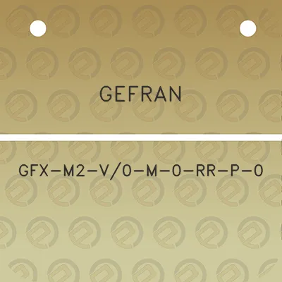 gefran-gfx-m2-v0-m-0-rr-p-0