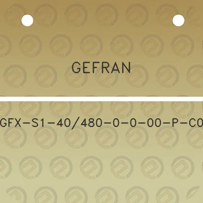 gefran-gfx-s1-40480-0-0-00-p-c0