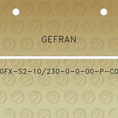 gefran-gfx-s2-10230-0-0-00-p-c0