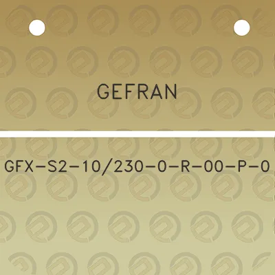 gefran-gfx-s2-10230-0-r-00-p-0