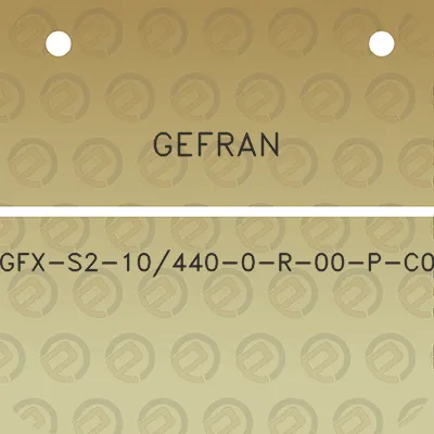 gefran-gfx-s2-10440-0-r-00-p-c0