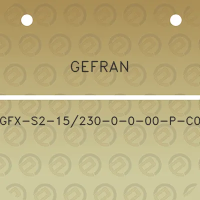 gefran-gfx-s2-15230-0-0-00-p-c0